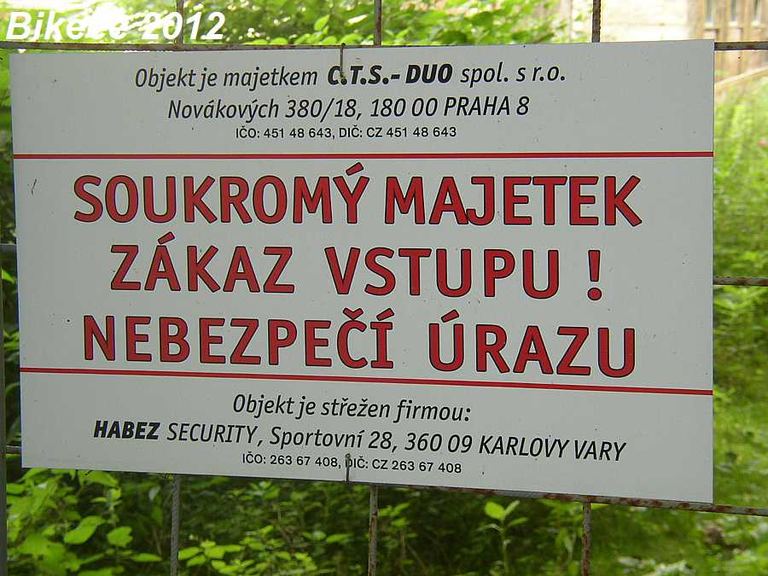 Lázeňská bikeee (západní Čechy) 2012