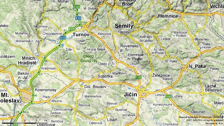 Český ráj — Mnichovo Hradiště 1996