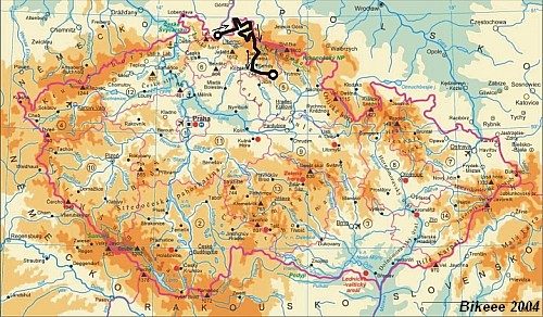 Jizerské hory — Bogatynia (PL) 2004